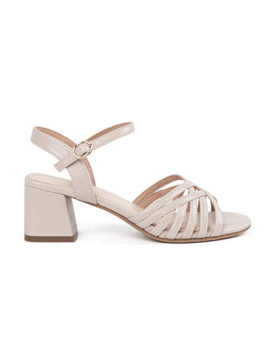 Sandali eleganti beige Sergio Leone