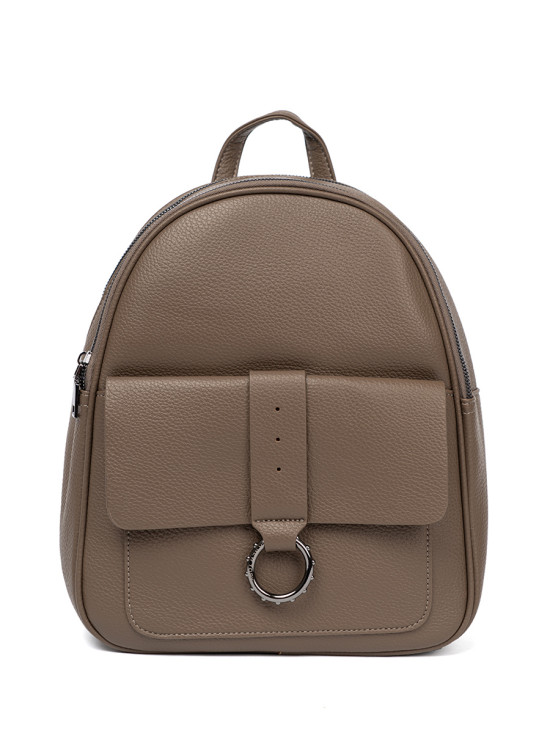 Zaino elegante beige in ecopelle