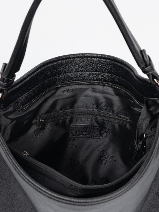 Borsa nera classica a spalla