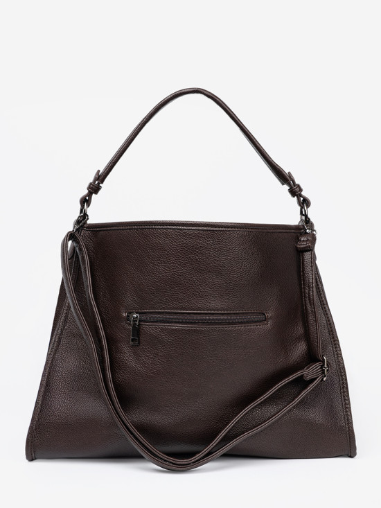 Borsa a spalla marrone classica