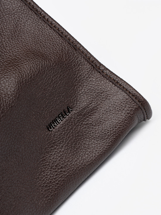 Borsa a spalla marrone classica