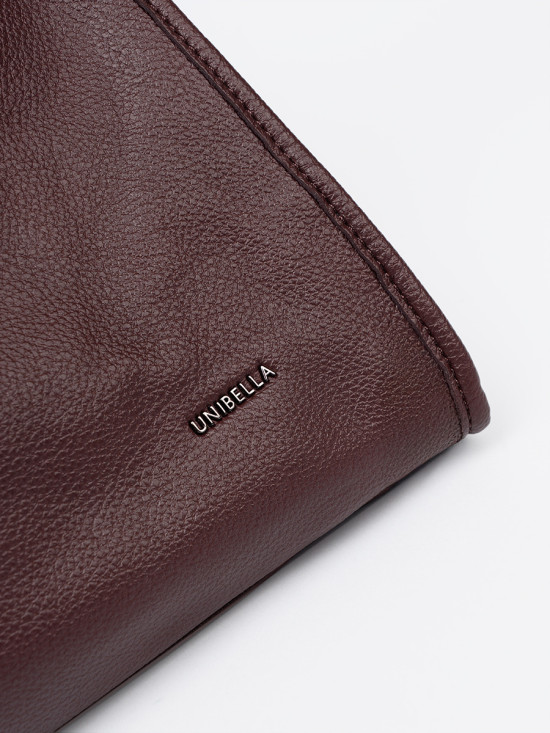 Borsa a spalla bordeaux classica