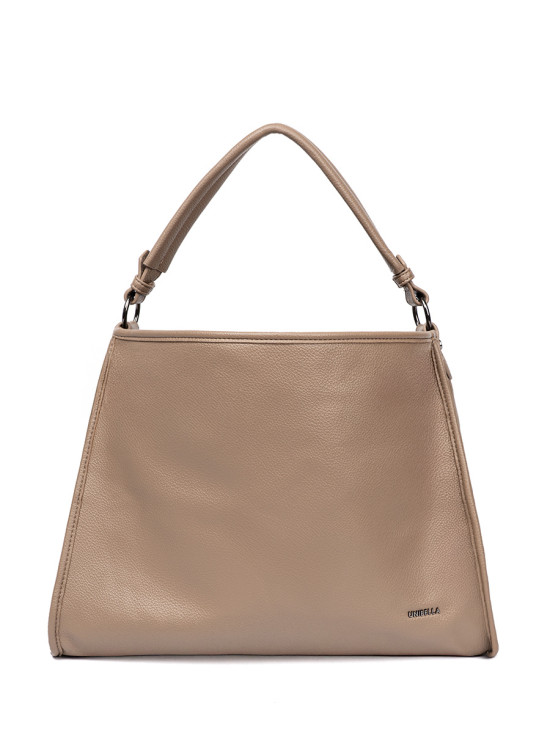 Borsa a spalla beige classica