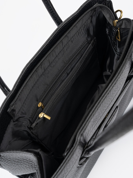 Borsa nera classica a tracolla