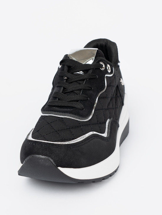 Sneakers nere da donna con zeppa