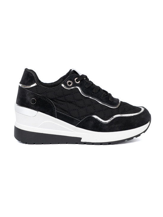 Sneakers nere da donna con zeppa