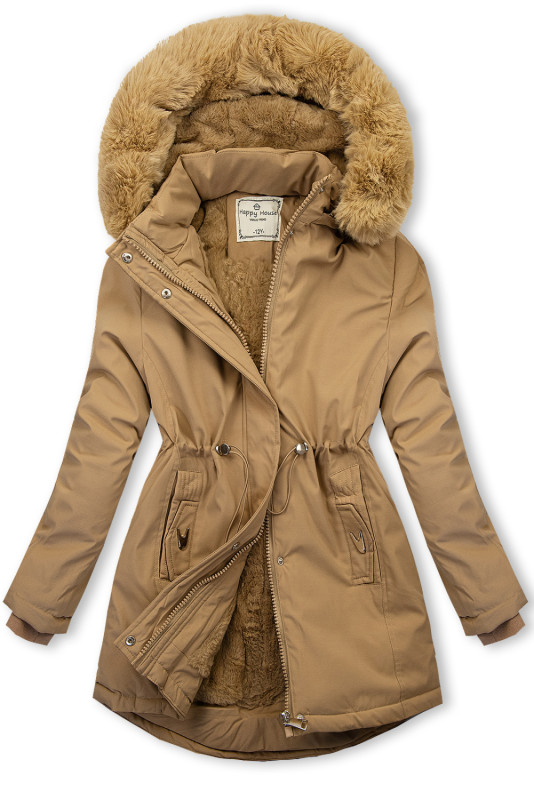 Parka invernale marrone per bambini