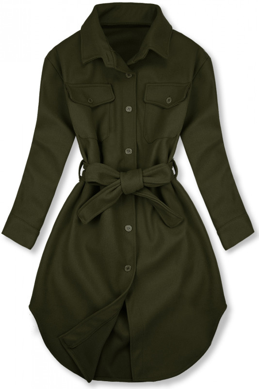 Cappotto leggero kaki