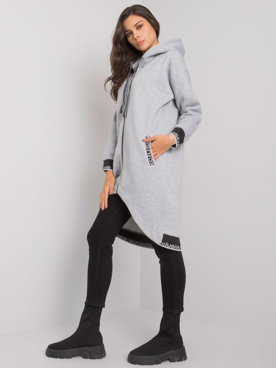 Maglione grigio da donna