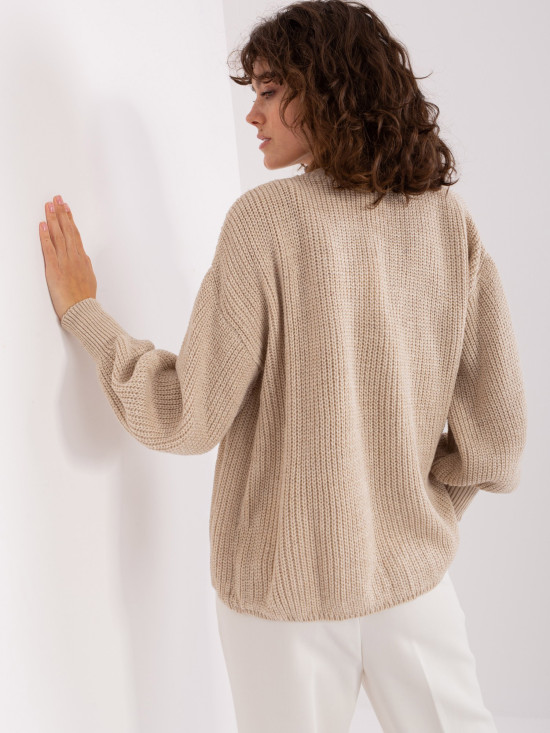Completo beige a due pezzi con top