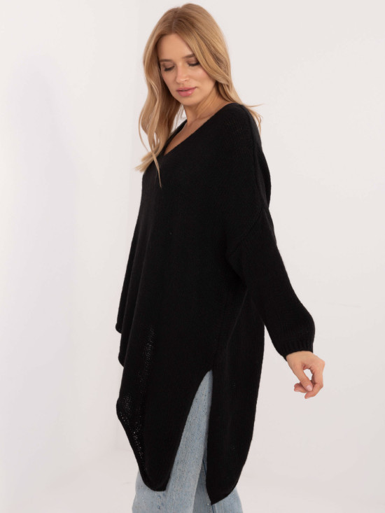 Pullover elegante nero