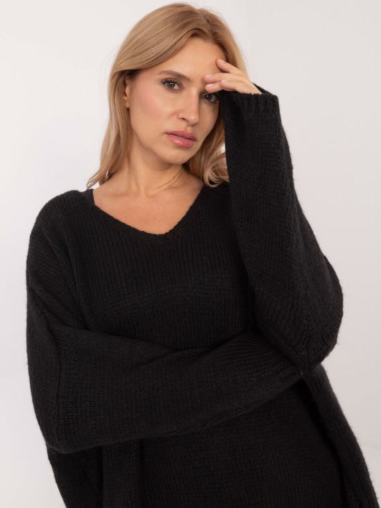 Pullover elegante nero