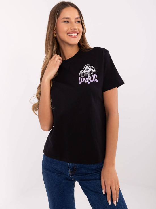T-shirt grafite alla moda con stampa
