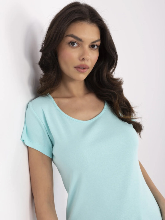 T-shirt morbido verde menta