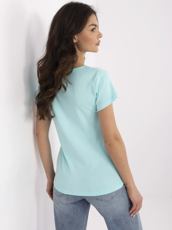 T-shirt morbido verde menta