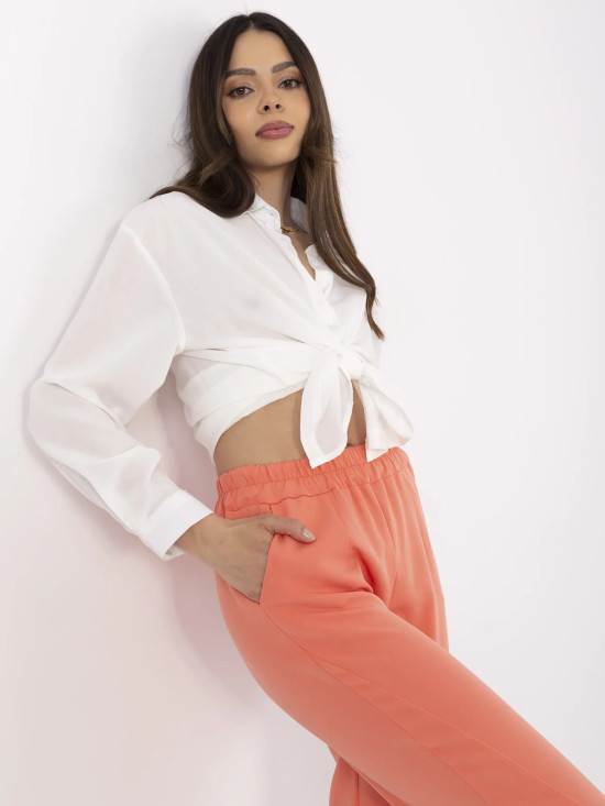 Pantaloni eleganti arancioni