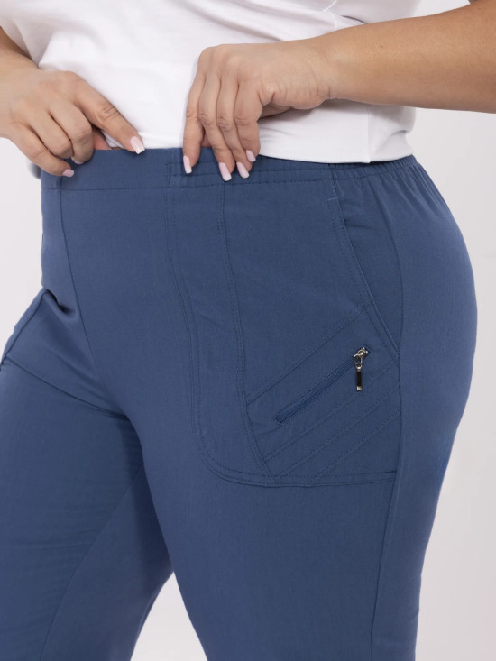 Jeans da donna blu scuro