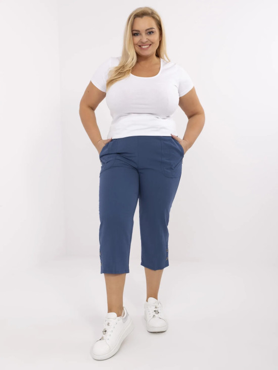 Jeans da donna blu scuro