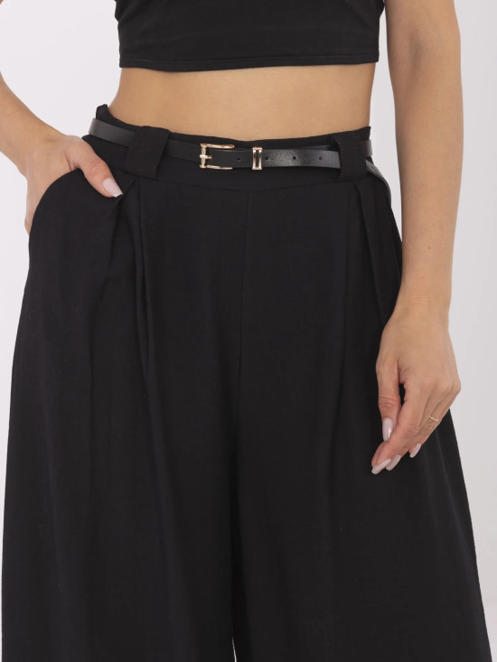 Pantaloni palazzo neri eleganti