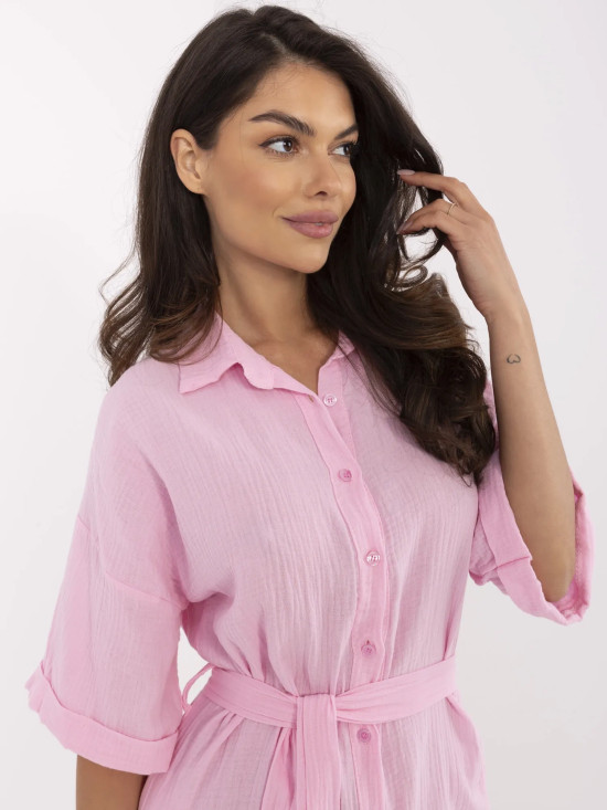 Tuta rosa chiaro