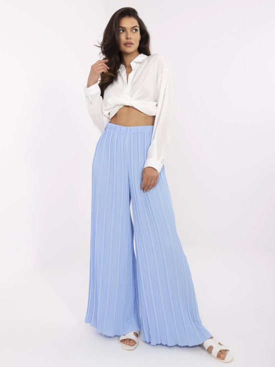 Pantaloni blu eleganti