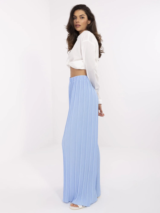 Pantaloni blu eleganti