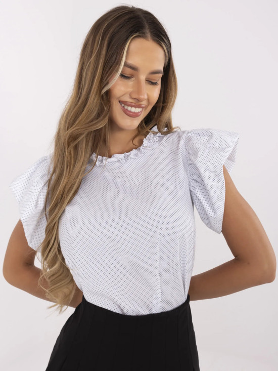Elegantna bluza s točkicama