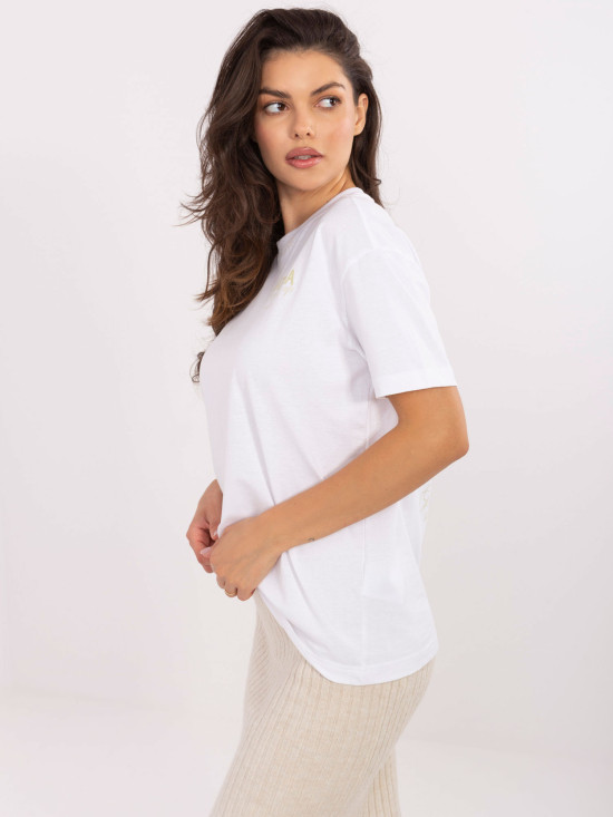 T-shirt bianca con stampa