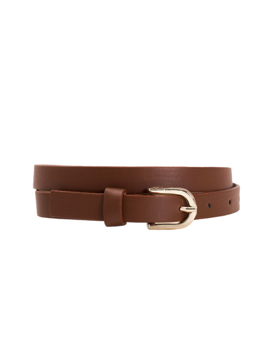 Cintura marrone elegante