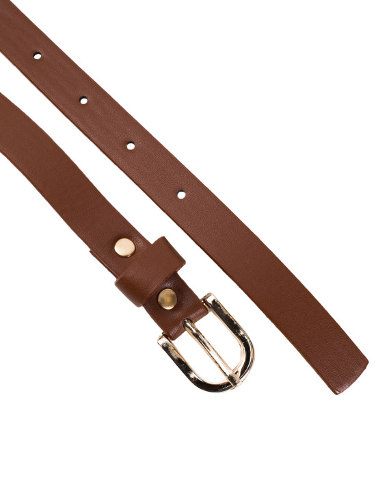 Cintura marrone elegante