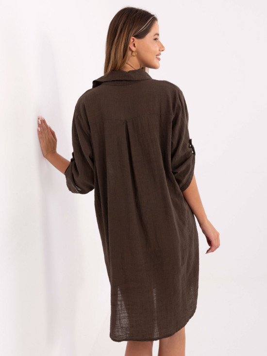 Oversize haljina s 3/4 rukavima