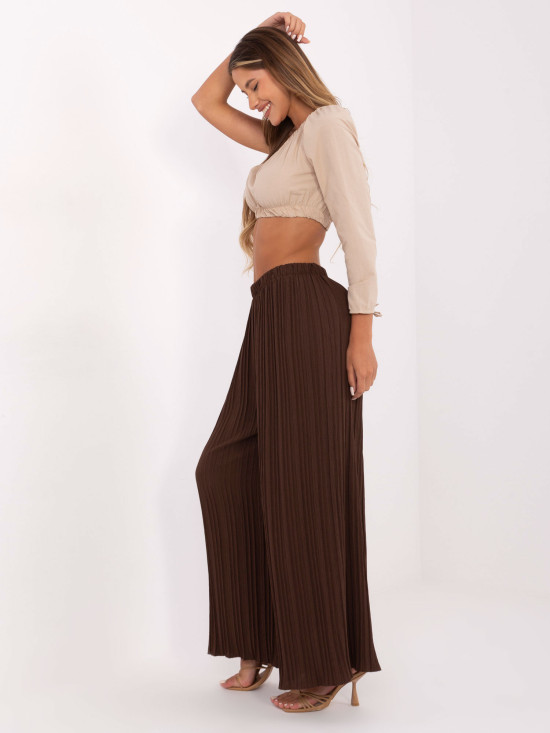 Pantaloni marroni eleganti