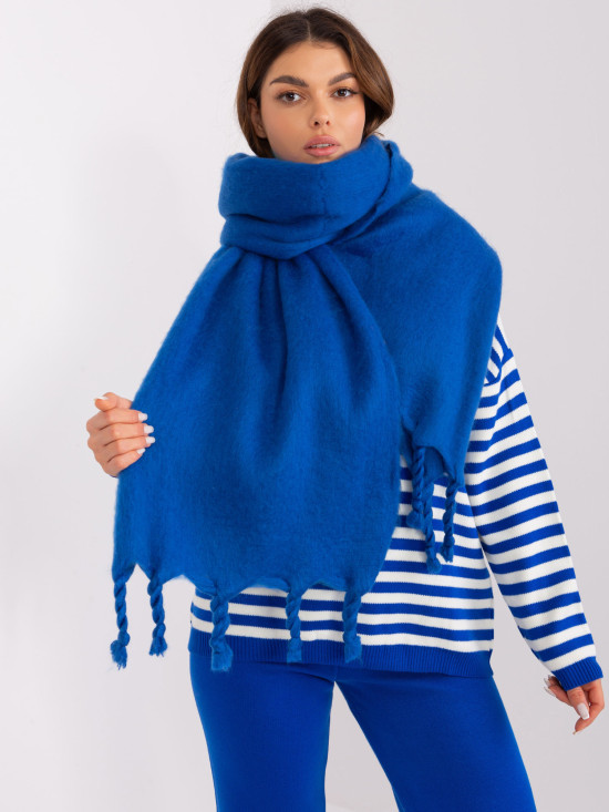 Sciarpa blu elegante