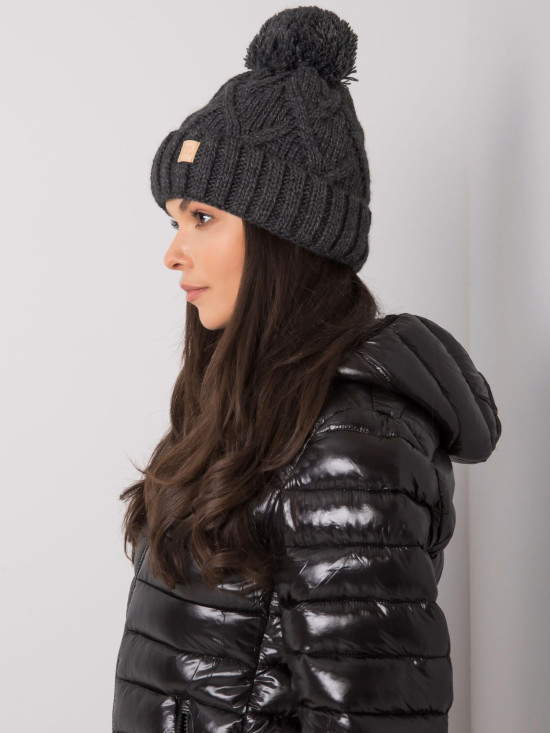 Cappello invernale grigio scuro