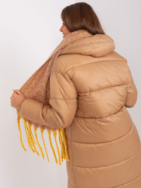 Sciarpa invernale con motivo geometrico