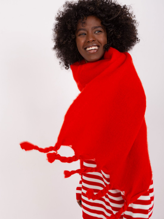 Sciarpa rossa elegante