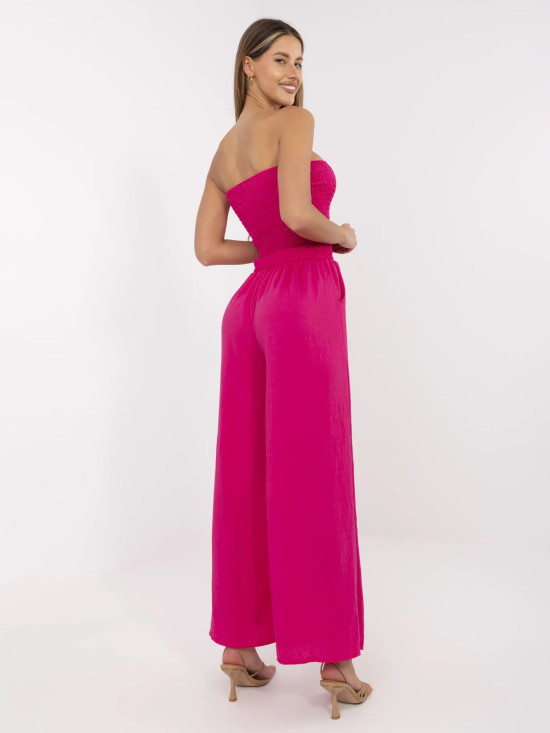 Tuta fucsia elegante