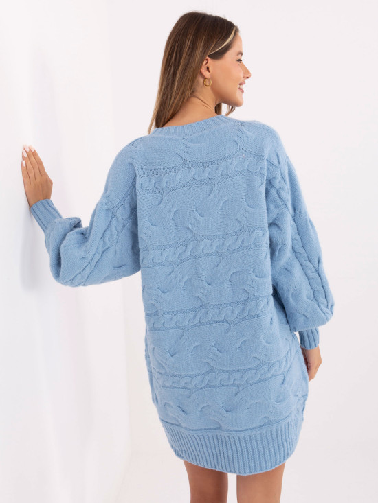 Oversize pulover u svijetloplavoj boji