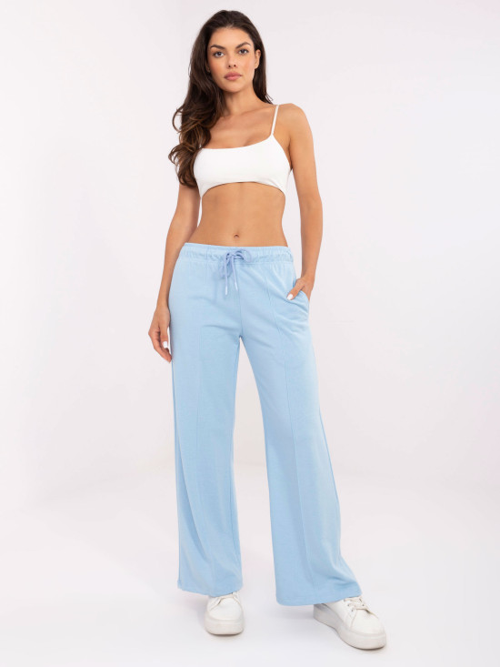 Pantaloni sportivi eleganti in blu chiaro