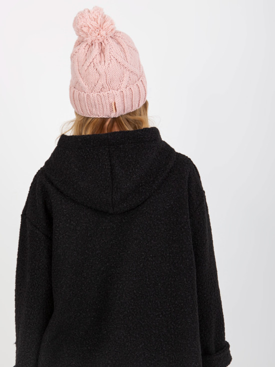 Cappello rosa liscio