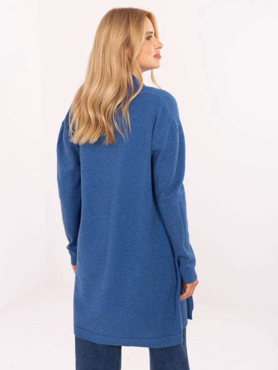 Cardigan blu elegante