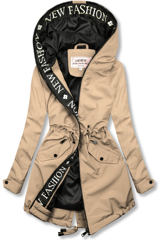 Parka di transizione leggero FASHION beige