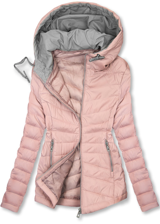 Giacca leggera trapuntata rosa