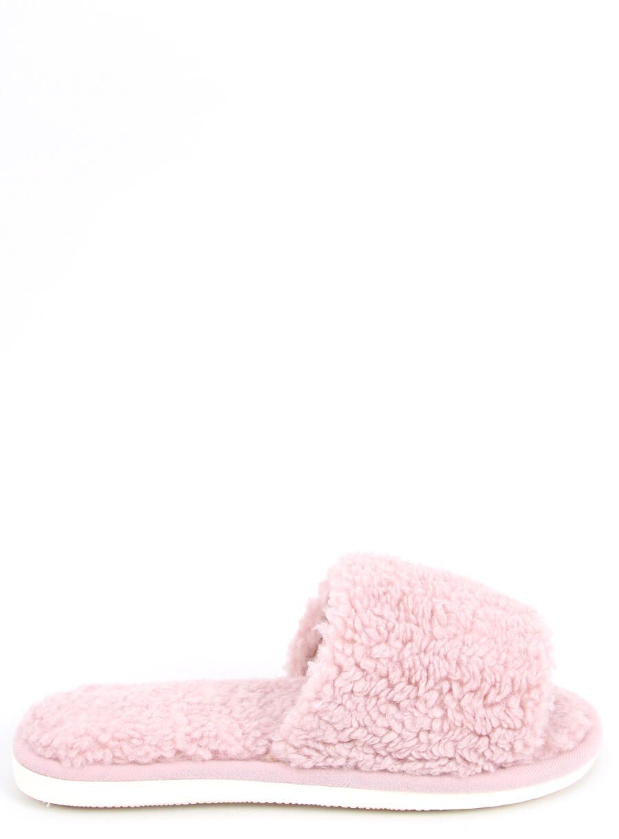 Ciabatte da donna in ecopelliccia rosa