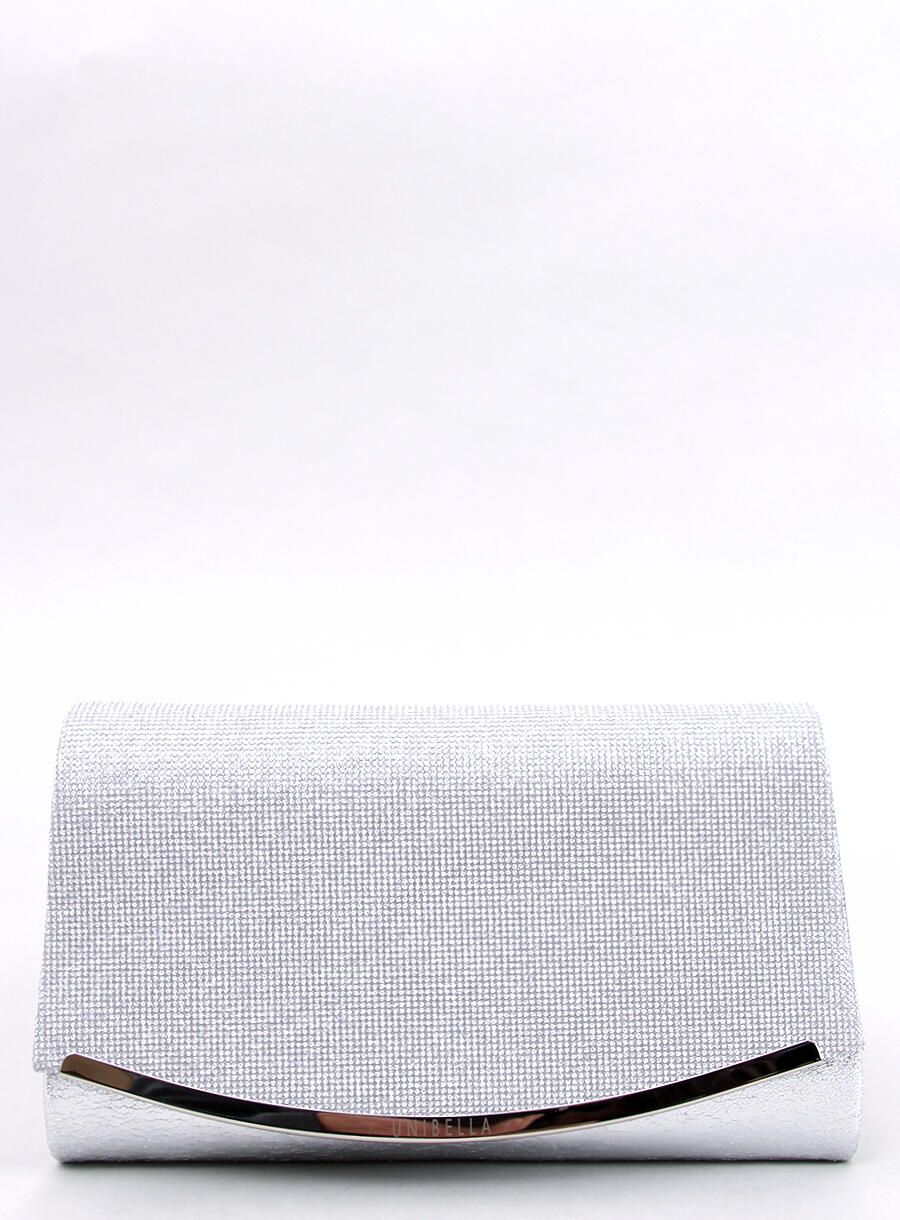 Elegante borsa decorata con zirconi argento