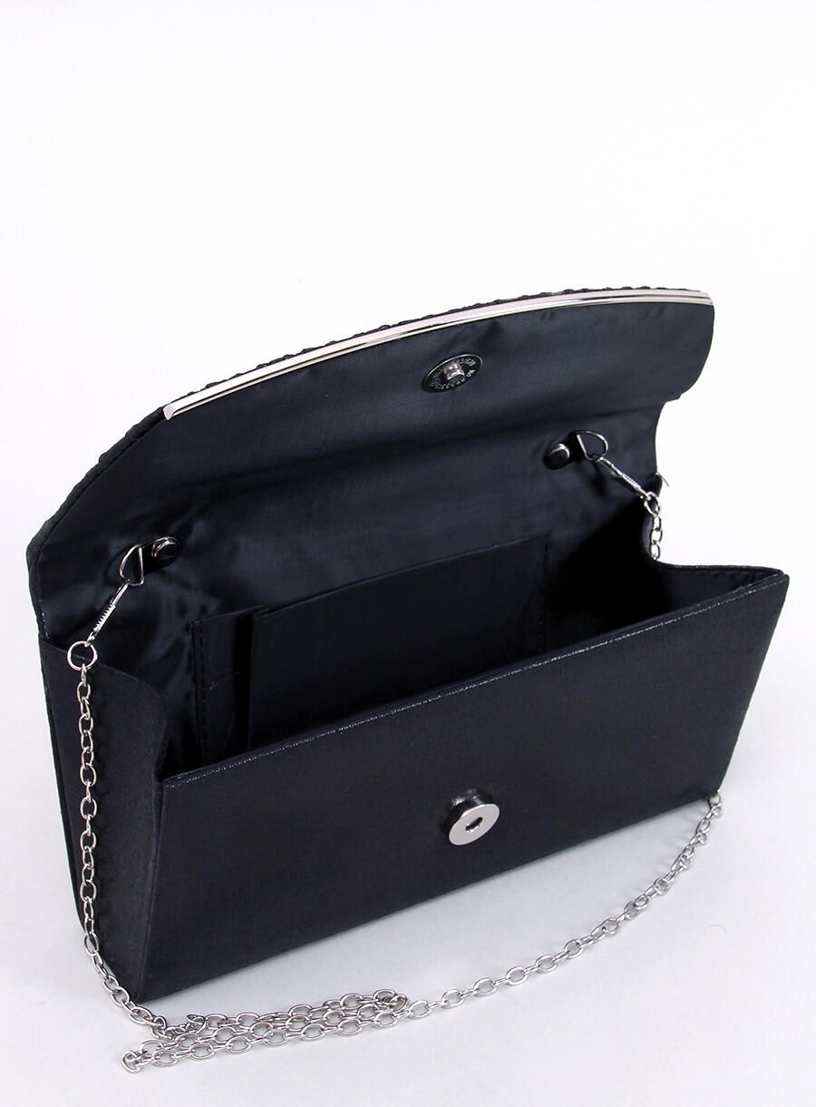 Borsa elegante clutch nera