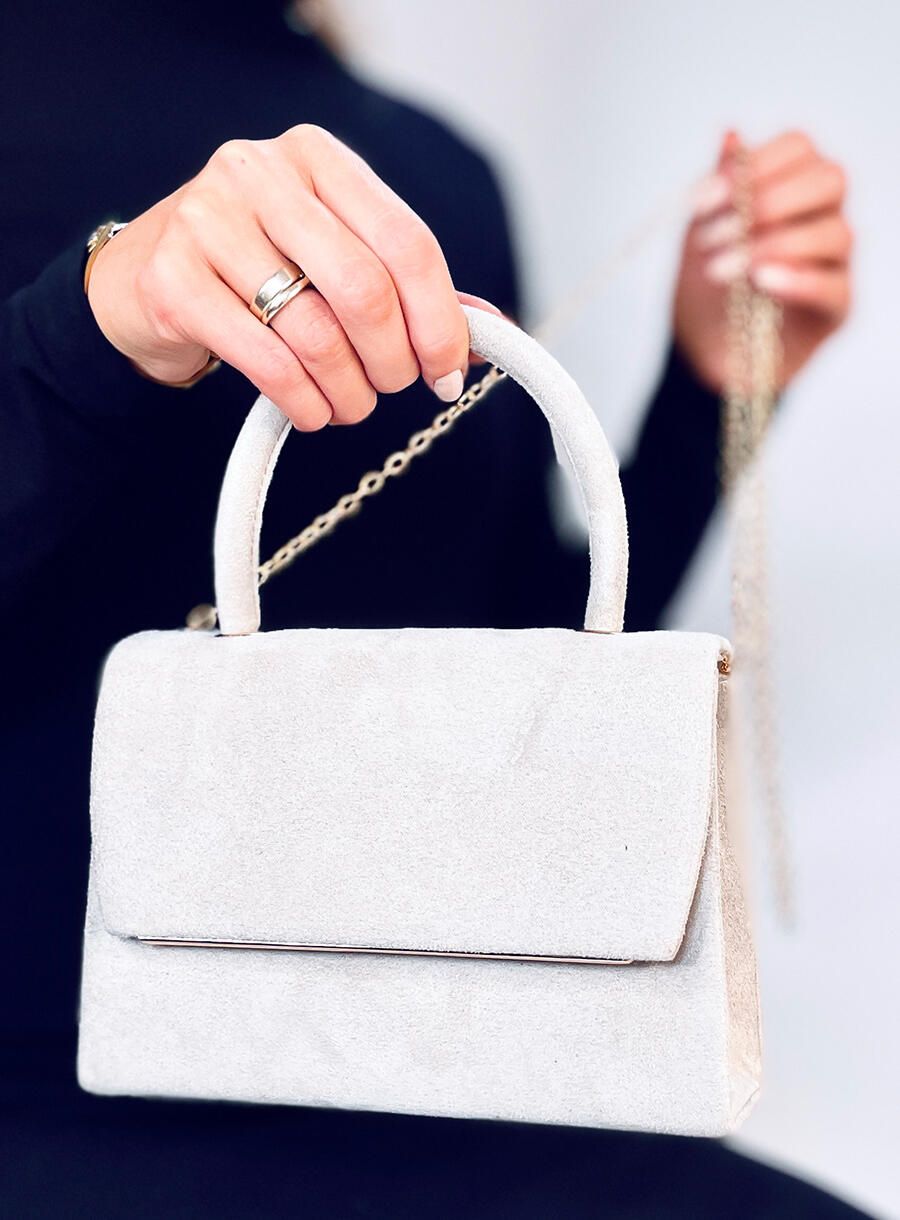 Borsa a mano beige