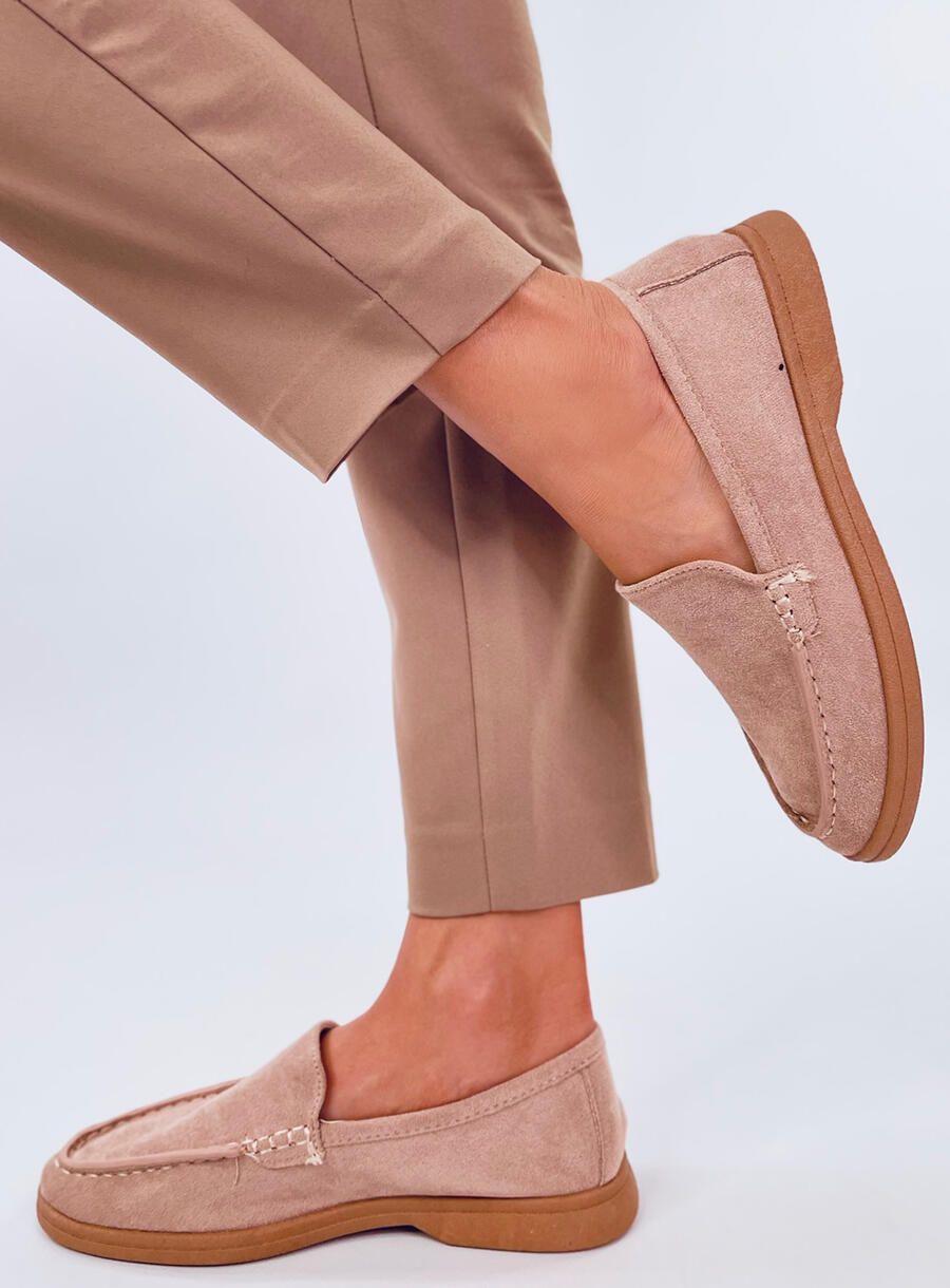 Mocassini da donna extra morbidi beige