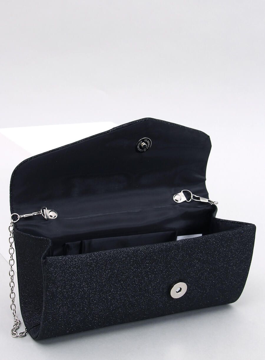 Borsa formale nera lucida
