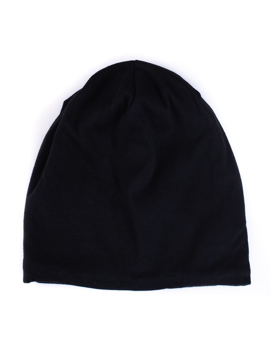 Berretto in cotone nero